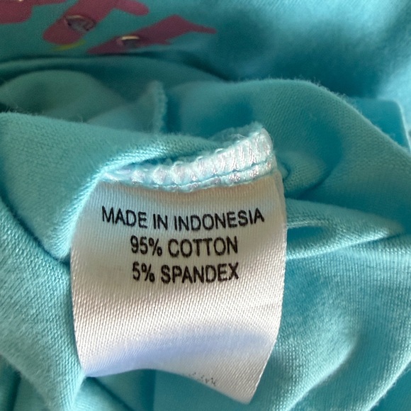 Haven Girl 2pc set  Llama Graphic Tank & Tropical embroidered top sz 7 - Picture 6 of 15